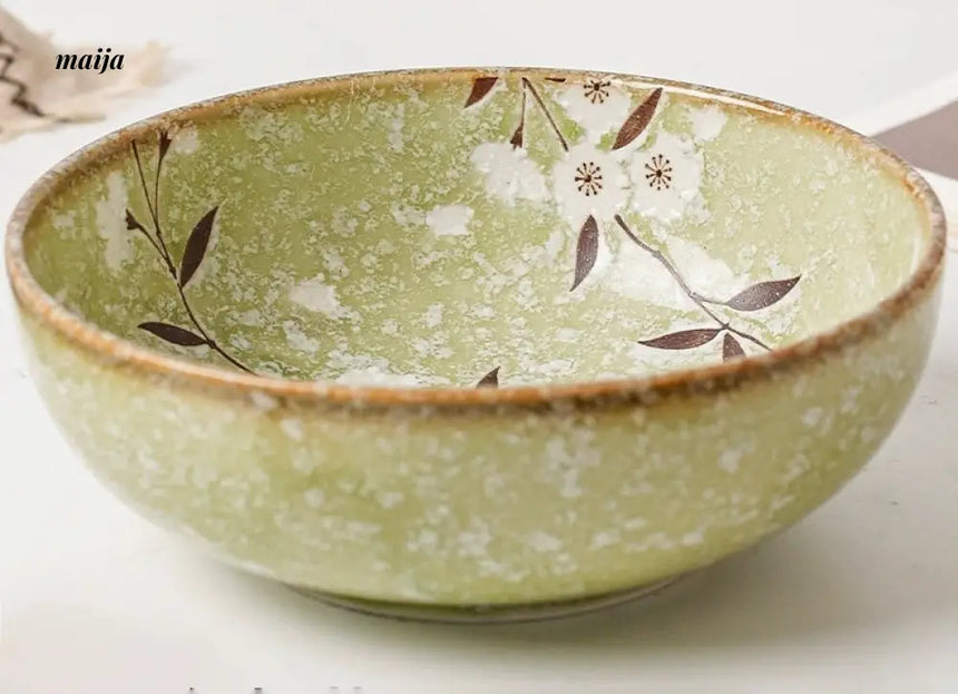 OKADA YAKI Imported Ceramic Soup Bowl from OKADA YAKI