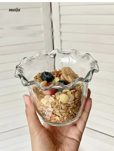 BANKE Dessert Glass Bowl Fruit Salad Yogurt Bowl from BANKE