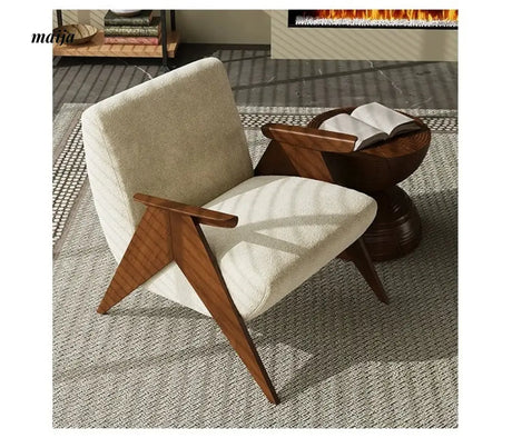 SMALL HIBISCUS Ash Wood Designer Chair from SMALL HIBISCUS