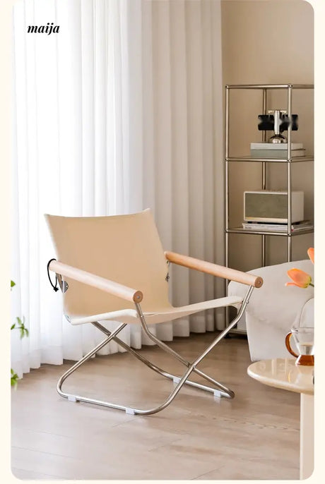 PUMPKIN BOX Nordic Folding Canvas Chair from PUMPKIN BOX