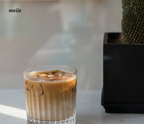 BANKE Compact 300ml Glass Coffee Tea Cup from BANKE