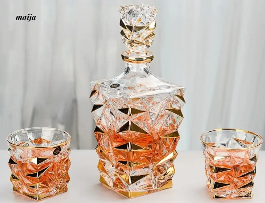 Frost Whiskey Decanter and Glass Set from maija