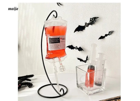 BANKE Halloween Blood Bag Drink Bottle Decoration from BANKE