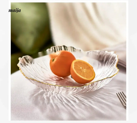 MOSE Nordic Shell Glass Plate from MOSE