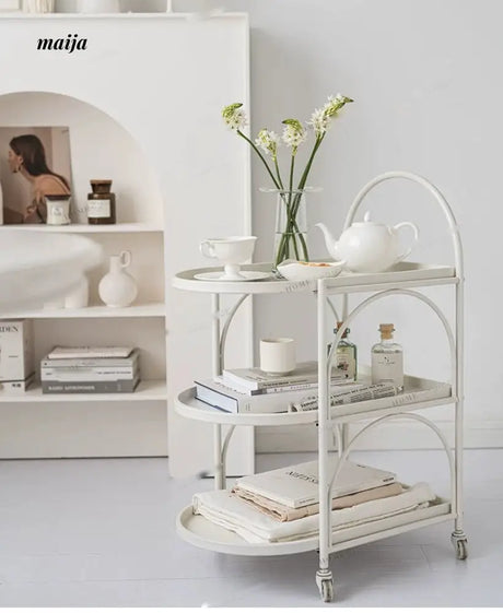 LIVINGPLUS Multi-Layer Snack Storage Cart from LIVINGPLUS