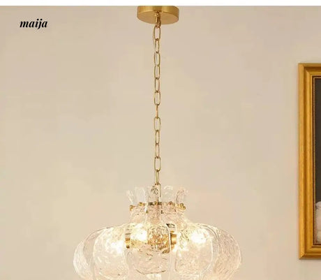 NANCY Retro Glass Chandelier American Style from NANCY