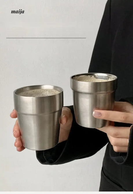 BANKE Stainless Steel American Coffee Metal Cup from BANKE