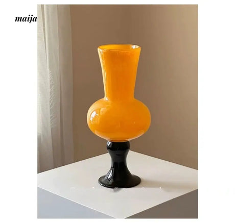 GUIFOU High Foot Lily Glass Vase from GUIFOU