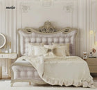 JANE FINA French Cream Flannel Bed