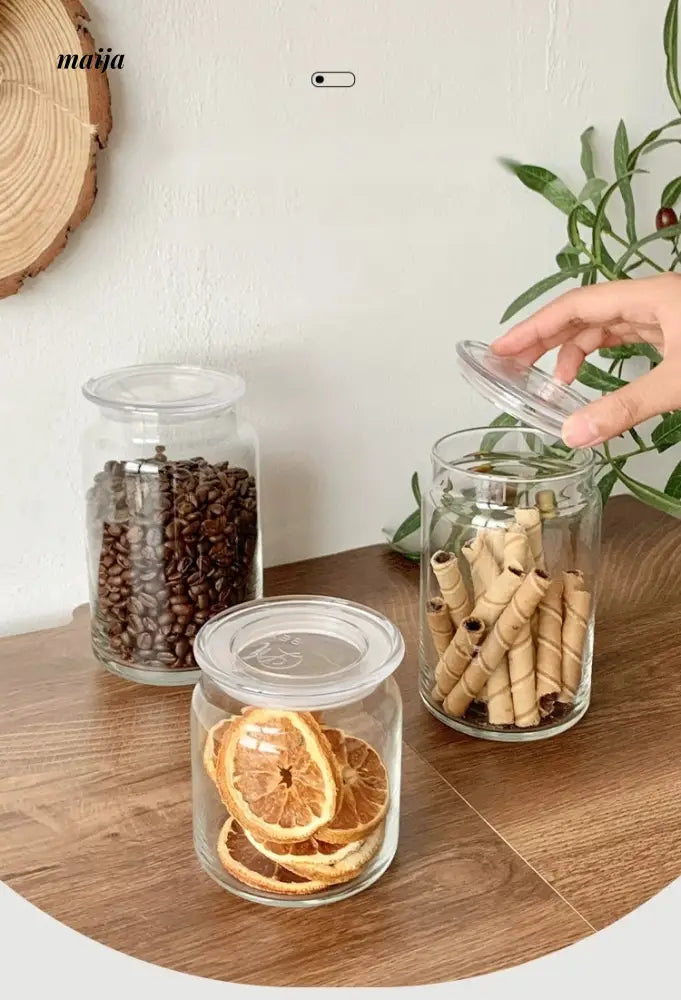 BANKE Transparent Glass Sealing Storage Tank from BANKE