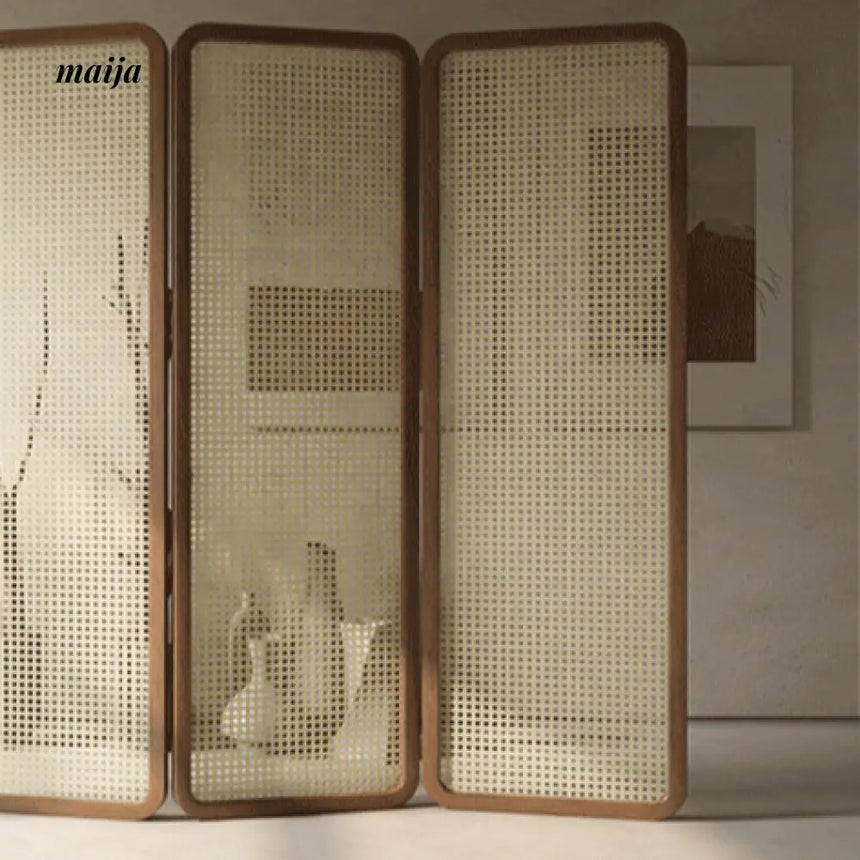 HARUNO Mona Rattan Partition Wall from HARUNO