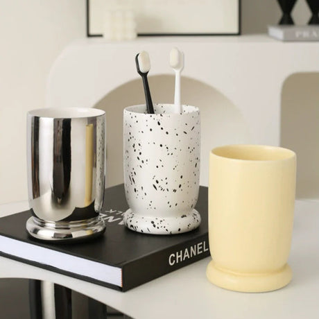 LENYVASEN Asher Light Luxury Mouthwash Cup from LENYVASEN
