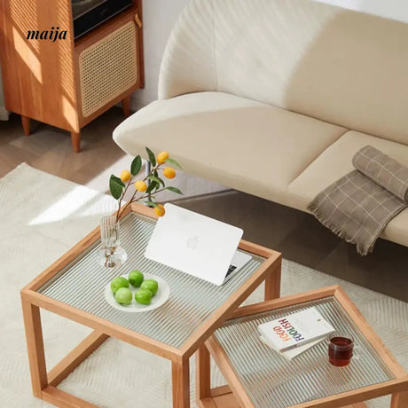 XIXI Wiley Solid Wood Nested Coffee Tables from XIXI