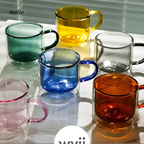 WII Shatterproof Glossy Coffee Cup Set from WII