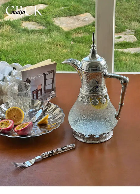 CLICK Retro Glossy Teapot Light Luxury Style Decor from CLICK