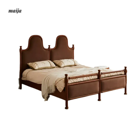 DOSMARS Hugo French Solid Wood Double Bed from DOSMARS