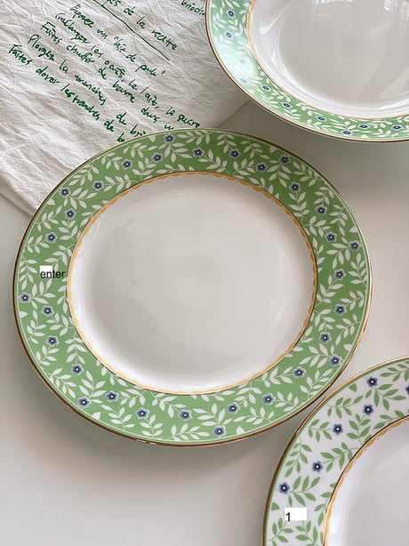 YASUKI Donovan Exquisite High-Temperature Ceramics Display Salad Bowl from YASUKI