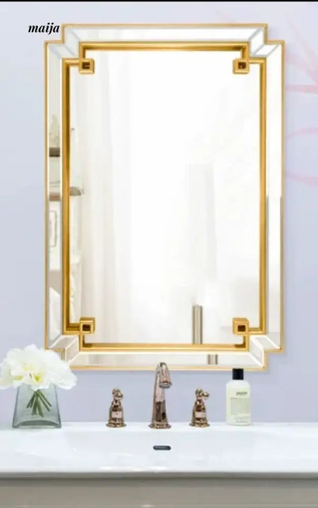 DONGGUAN Retro Square Wall Mirror from DONGGUAN