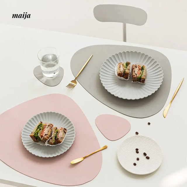 Leather Table Placemat from maija