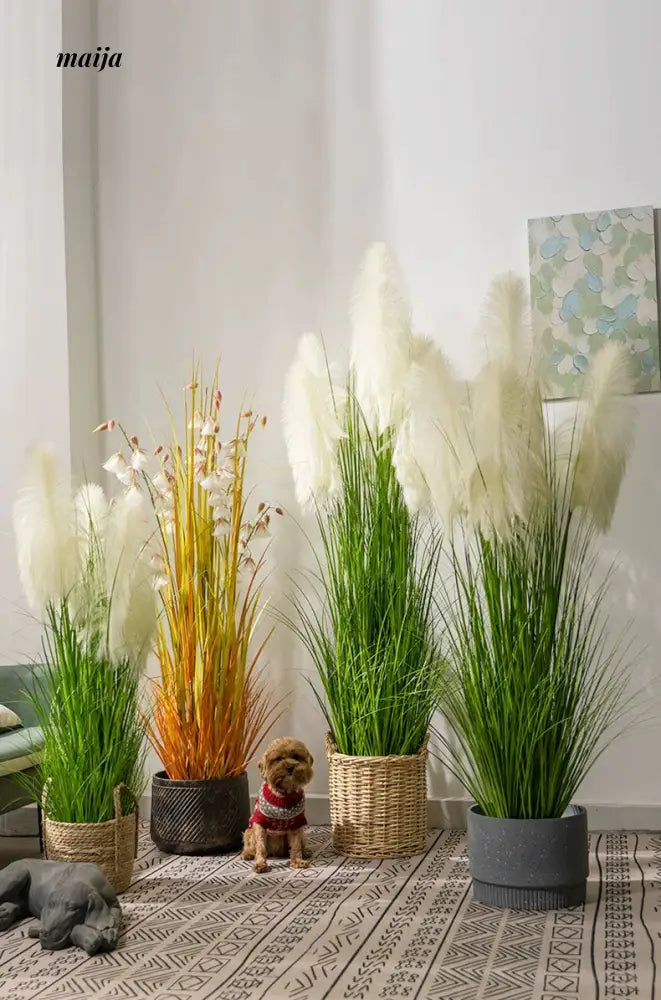 Artificial Reed Grass Plant from maija