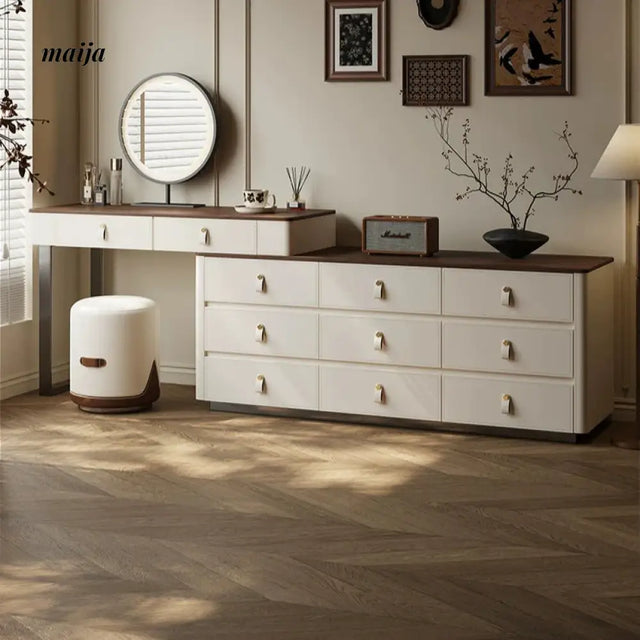 BAIZHI Jaime Dressing Table and Cabinet from MODENG