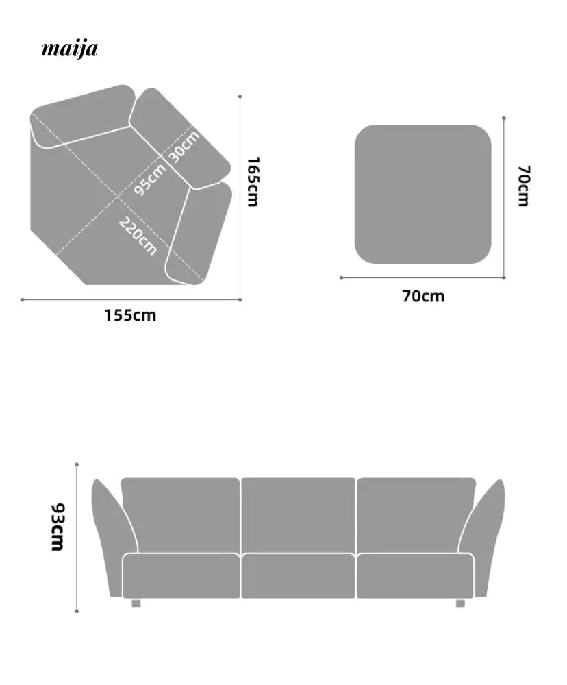 [Pre-Order] Mon Ami Petal Sofa from maija