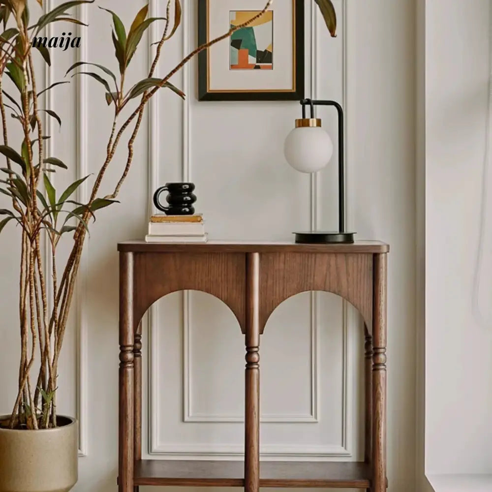 SLIGHTLYCOOL Gard Solid Wood Console Table from maija