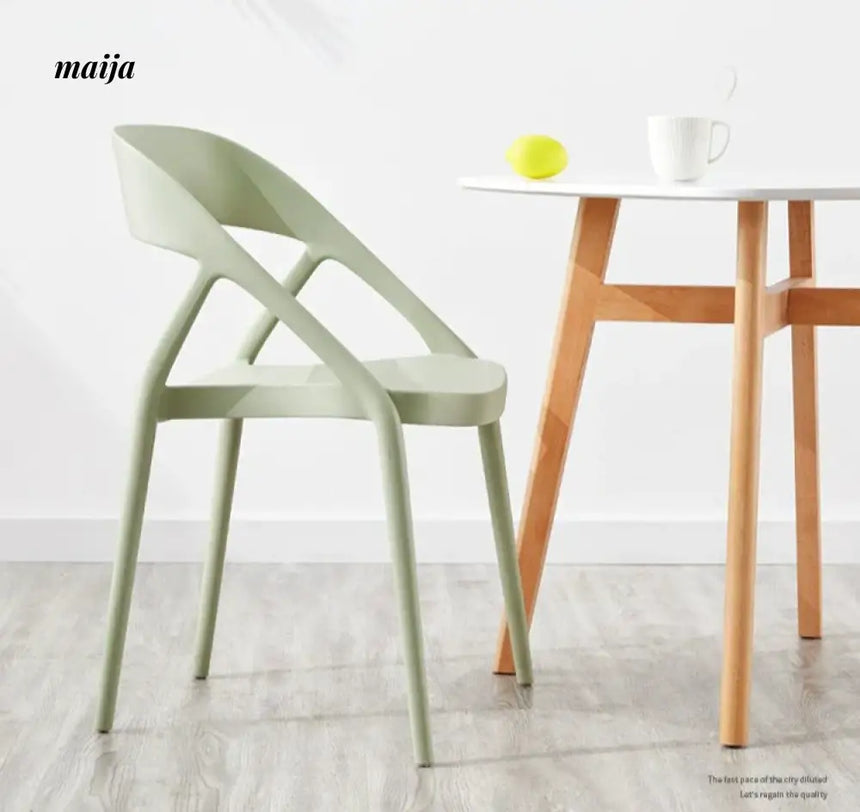 (Set of 2) Haines Plastic Dining Chair