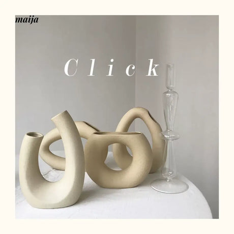 CLICK Creative Ceramic Jewelry Simple Nordic Design from CLICK