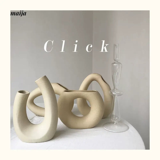 CLICK Creative Ceramic Jewelry Simple Nordic Design from CLICK