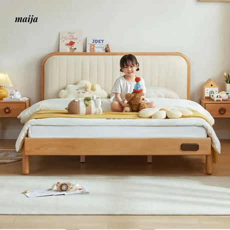 LINSYKIDS Celia Soft Headboard Children's Bed from LINSY KIDS