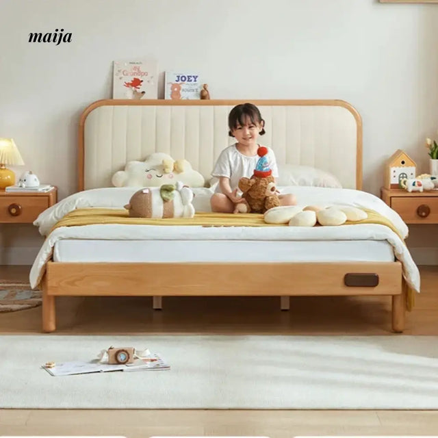 LINSYKIDS Celia Soft Headboard Children's Bed from LINSY KIDS