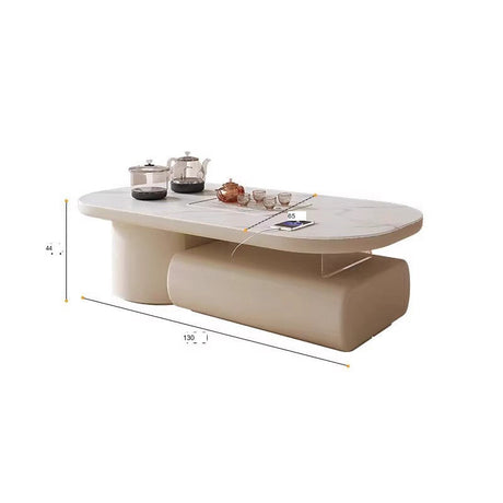 QUANMU Alejandro Elegant Multi-Functional Coffee Table from QUANMU