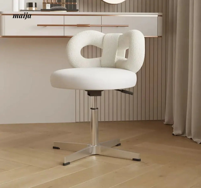Princess Rotating Cream Dressing Stool from Kaiyashi