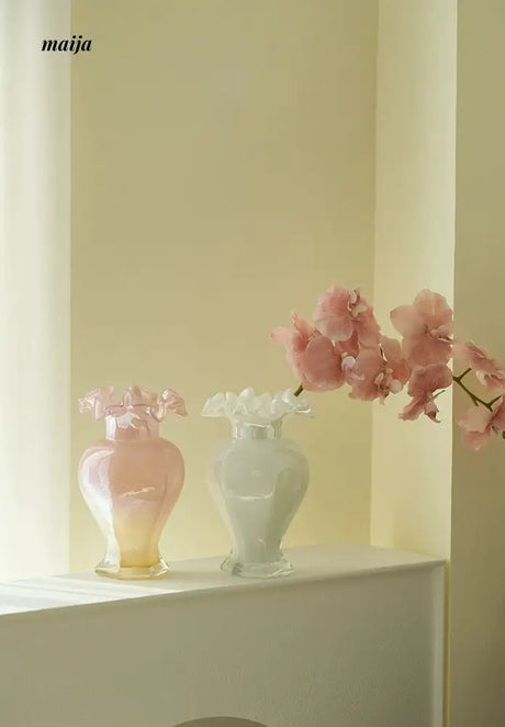 Milky Glass Vase from maija