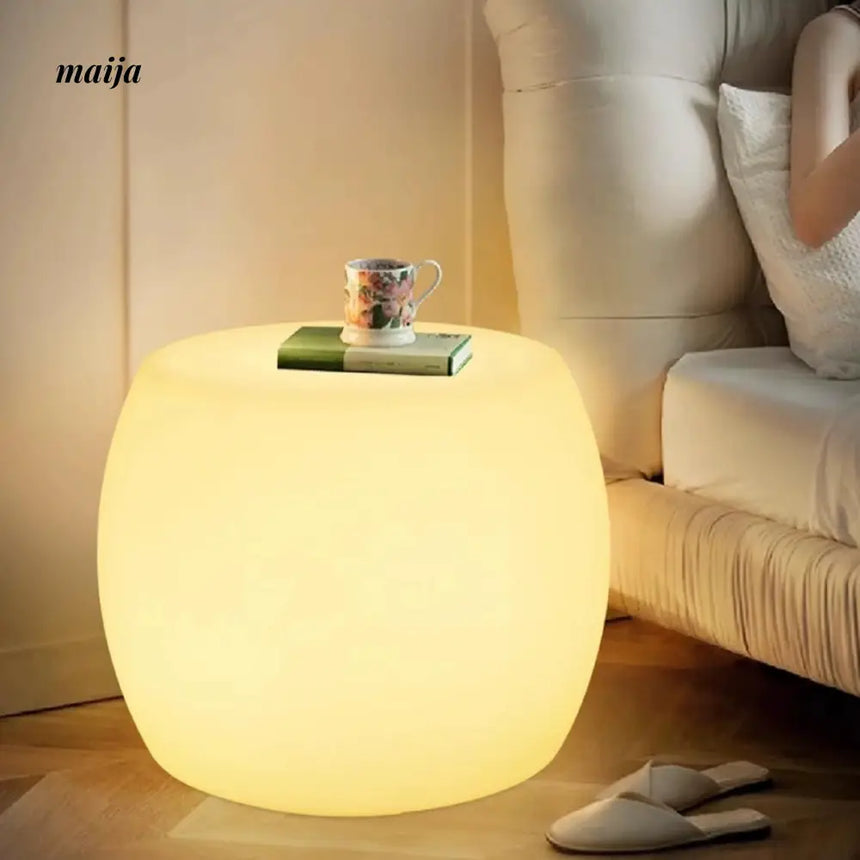 YUNLU Drum Side Table Lamp from MODENG