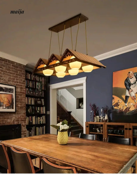 ZHONGSHAN Retro Ceiling Lamp with Bamboo Light from ZHONGSHAN