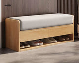 Finnley Solid Wood Shoe-Changing Stool from maija