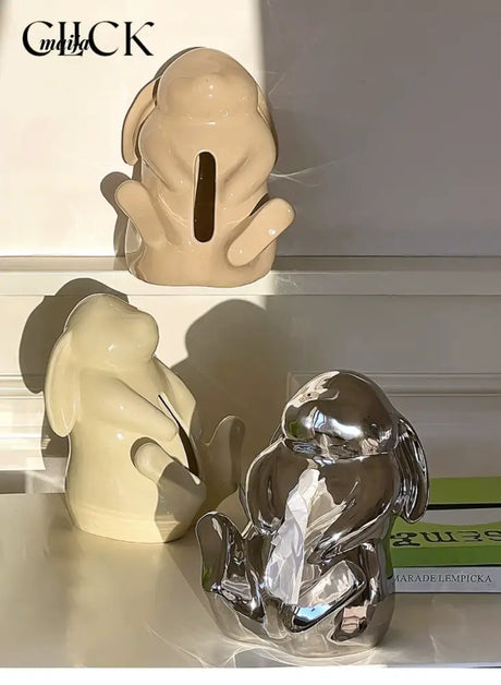 CLICK Rabbit Ceramic Storage Box for Kids Birthday Gift from CLICK