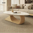 NAVI Snow Mountain Stone Top Coffee Table from NAVI