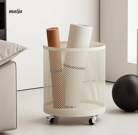 Bucket Yoga Mat Storage Trolley from Kaiyashi