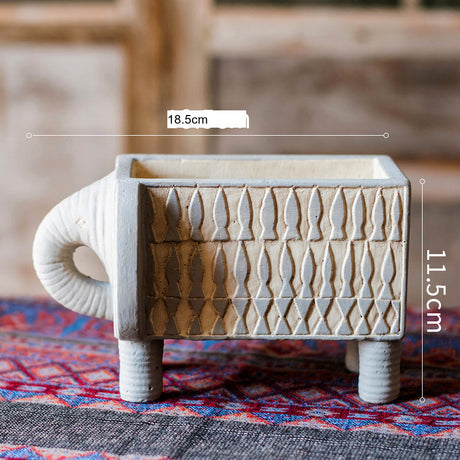 JUHAN Callidora Vibrant Ethnic Flowerpot from JUHAN