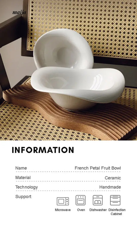 French Petal Fruit Bowl from maija