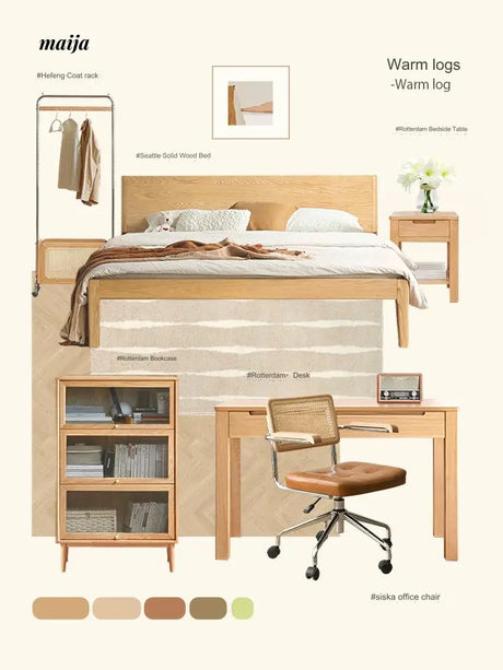 GENJI Evelyn Bedside Table from GENJI