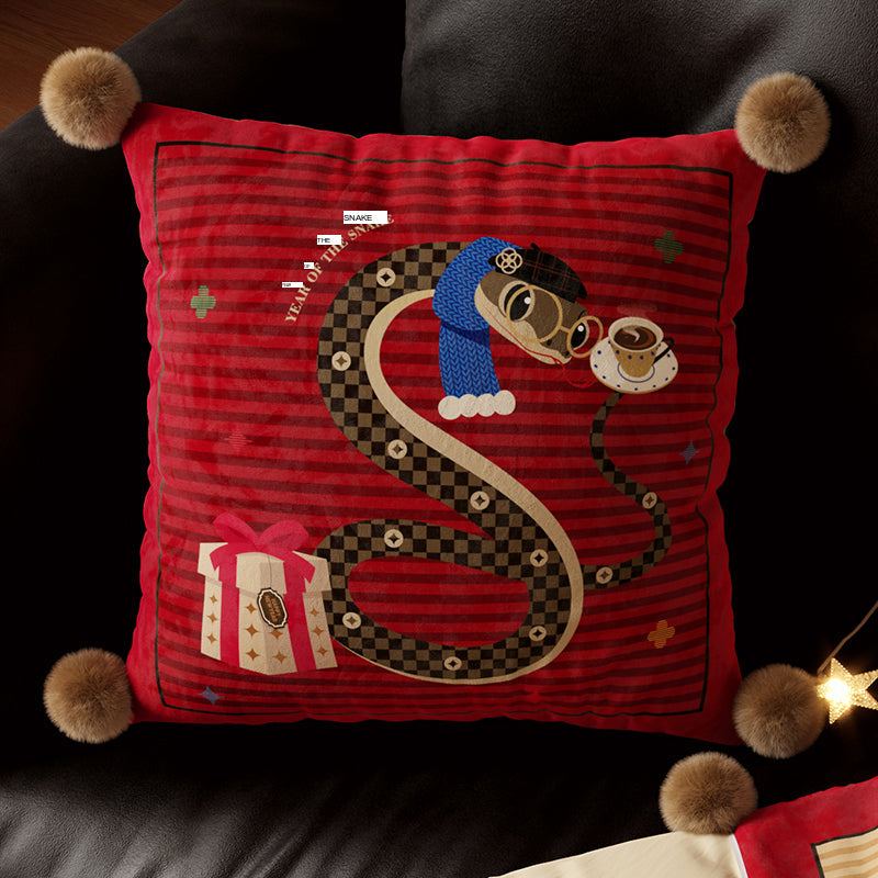 VANT Esmeralda Luxurious Velvet Travel Pillow Blanket from VANT