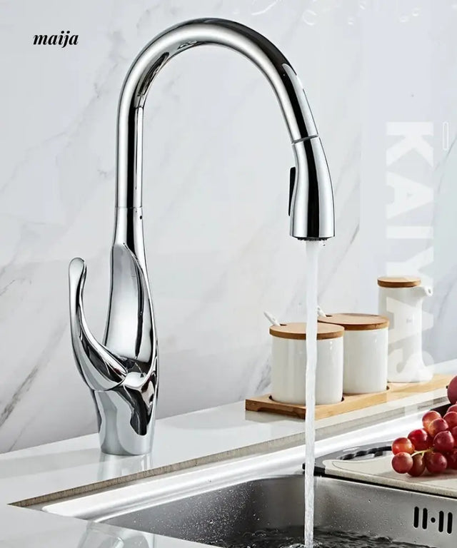 Extendable Multi-function Kitchen Faucet from Kaiyashi