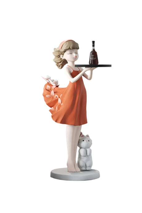 YUNCAN Olivia Girl Landing Ornament from YUNCAN