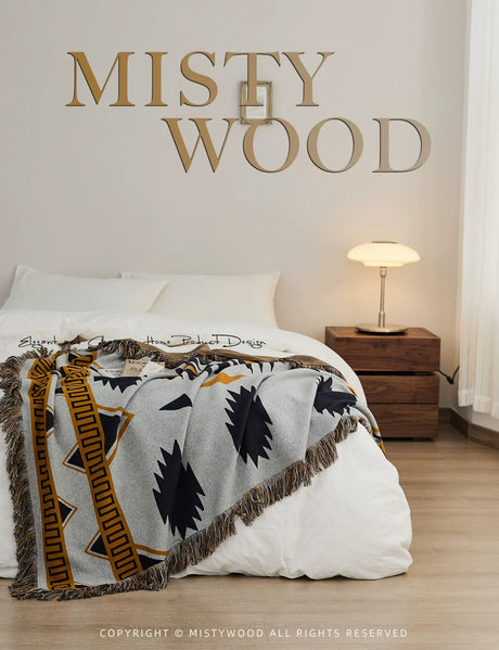 MISTYWOOD Ethnic Cotton Knitted Duvet from MISTYWOOD