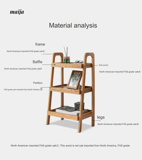 GENJI Jaycee Solid Wood Shelf from GENJI