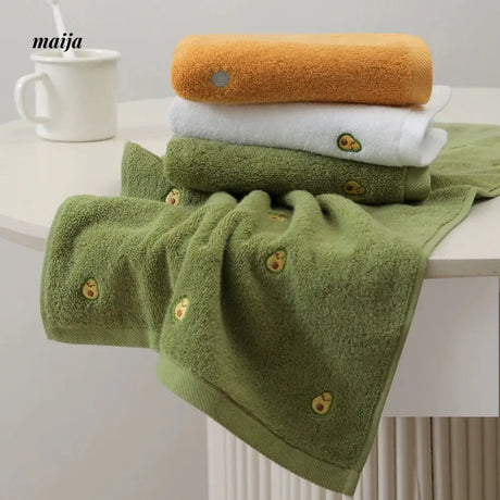 Avocado Cotton Towels from maija